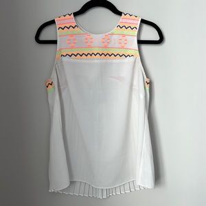 Aztec Embroidered Spring Blouse